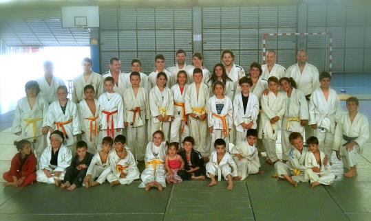 Exhibició de fi de curs del Club Judo El Vendrell. Eix