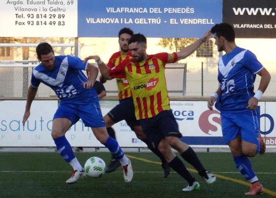 FC Vilafranca - Badalona. Eix