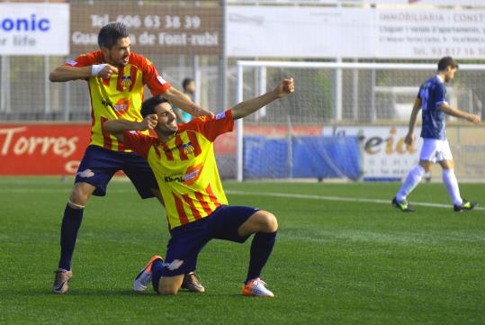 FC Vilafranca - Palamós FC. Armand Beneyto