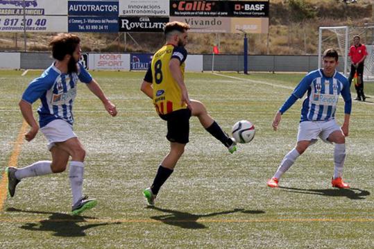 FC Vilafranca - Santfeliuenc CF. Eix