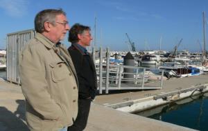 Fèlix Senabre i Carles Andreu, portaveus de l'AV Barri de Mar