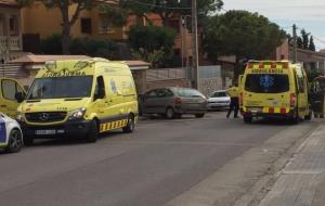 Ferit el conductor d'un turisme que ha xocat contra una casa a Mas d'en Serra