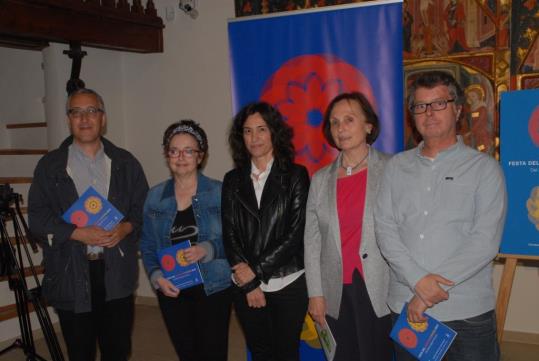 Florenci Salesas, Cèlia Sànchez – Mústich, Rosa Tubau, Núria Amigó i Damià Mathews. Ajuntament de Sitges