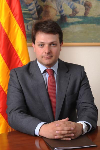 Gerard Figueras, nou secretari general de l'Esport en substitució d'Ivan Tibau. Jordi Estruch