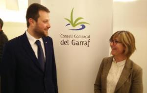 Glòria Garcia és escollida presidenta del Consell Comarcal del Garraf després de la renúncia de Gerard Figueras. Clara Virgili