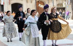 Grup de Dansa de Vilanova a l'Aplec d'Esbarts de 2011. Anna Boix