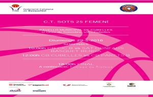 Horaris de les finals territorials de diumenge 29