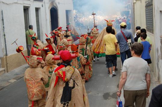 Imatge d'arxiu de la Festa Major de Sant Pere. Ajt Sant Pere de Ribes