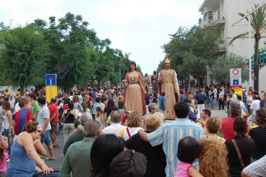 Imatge d'arxiu de la Festa Major d'Estiu de Ribes, Sant Pere. Ajt Sant Pere de Ribes