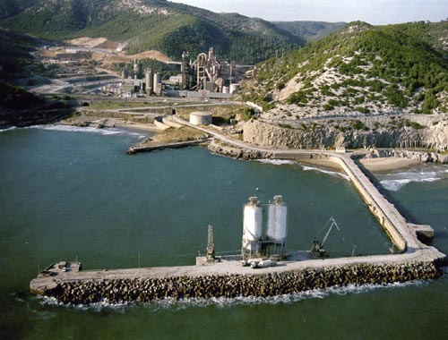 Imatge de la cimentera de Vallcarca, al terme municipal de Sitges. EIX