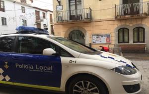 Imatge d'un cotxe de la policia local de Cubelles