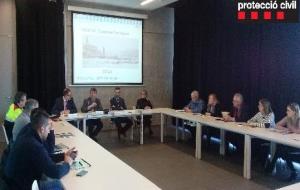 Interior presenta la campanya del Pla NEUCAT i l'App d'emergències My112 als alcaldes del Baix Penedès. Generalitat de Catalunya