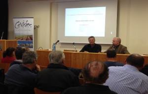 Jornades de Viticultura organitzades per Covides a l’auditori de l’edifici de Cevipe de Sant Sadurní d’Anoia. EIX