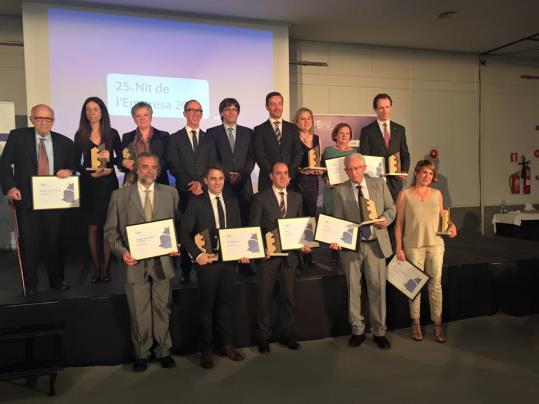 La 25a Nit de l’ADEPG reconeix la feina ben feta de 10 empreses del Penedès Garraf  . EIX