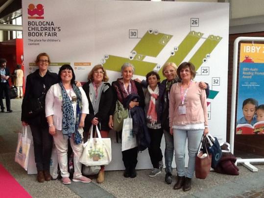 La Biblioteca de Cunit visita la Fira del Llibre Infantil de Bologna. Ajuntament de Cunit