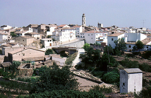 La Bisbal del Penedès. Eix