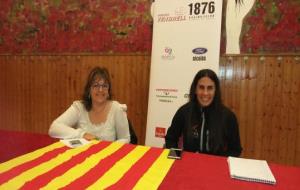 La cap de colla i la presidenta dels Xicots de Vilafranca fan valoració d’una temporada extraordinària. Xicots de Vilafranca