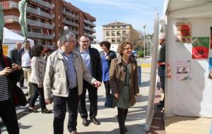La consellera d'Ensenyament de la Generalitat visita la fira Zona E