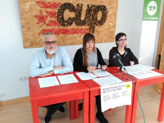 La CUP proposa 14 mesures en ordenances fiscals . Eix