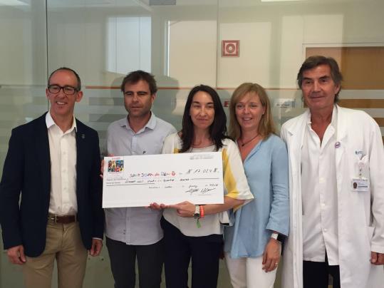 La cursa Corre per ells lliura 17 mil euros  a l’Hospital Sant Joan de Déu. Ajuntament de Sitges