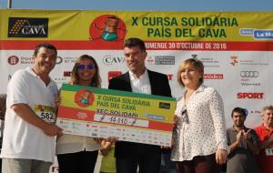 La Cursa Solidària País del Cava ja ha recaptat més de 106.000 euros per la Marató de TV3