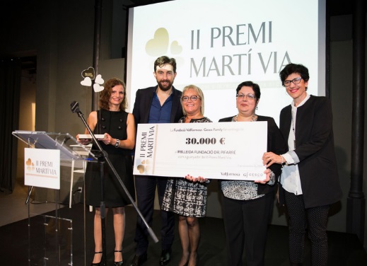 La Fundació Vallformosa entrega el II Premi Martí Via a l’Institut de Recerca Biomèdica de Lleida. Vallformosa