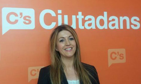 La portaveu de Ciutadans (C's) a Cunit, Esther Otero. Eix