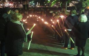 La Processó del Silenci, de Divendres Sant, acte central de la Setmana Santa