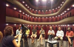 La roda de premsa de presentació de la temporada es va fer al Teatre Principal. Teatre Principal