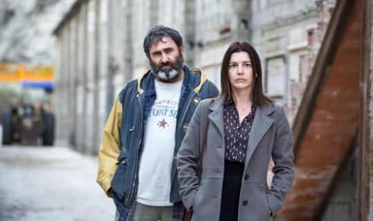 Laia Marull i Sergi López al film 'Quatretondeta'. EIX