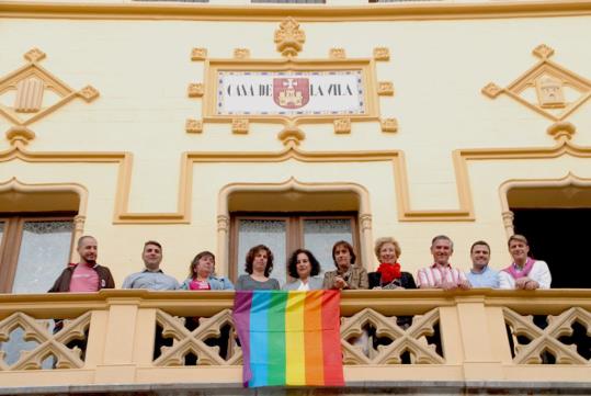 L’Ajuntament de Sitges se suma als actes contra la LGTBIfòbia. Ajuntament de Sitges