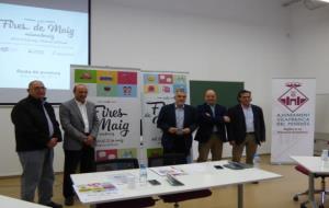 L’alcalde de Vilafranca, Pere Regull, presenta unes Fires de Maig amb imatge renovada. Ajuntament de Vilafranca