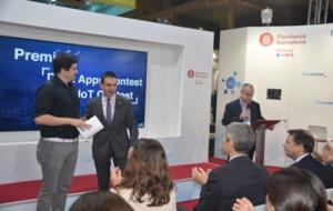 L'app Nomenaments, del programador vilanoví Jaume Pujadó, menció honorífica a la Diba Apps Contest. Diputació de Barcelona