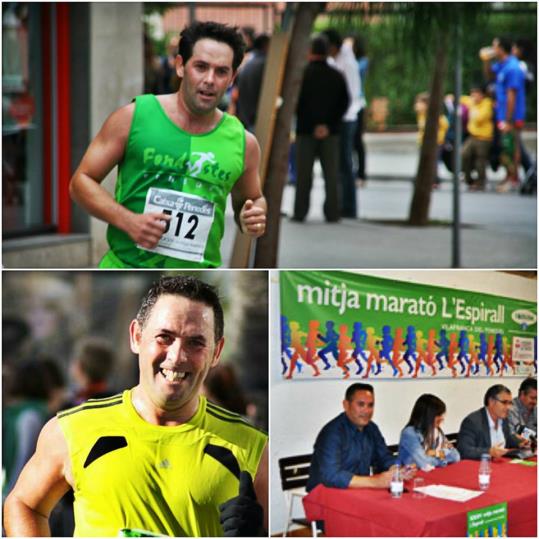 L'atleta vilafranquí Juan Antonio Barros. Fondistes Penedès