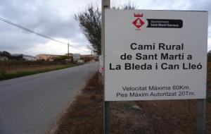 L'augment de circulació provoca l'increment de les infraccions i del perill a la carretera de La Bleda. Ramon Filella