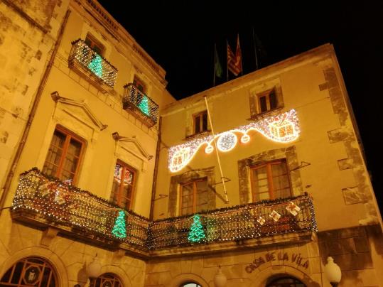 L’enllumenat nadalenc del Vendrell. Ajuntament del Vendrell