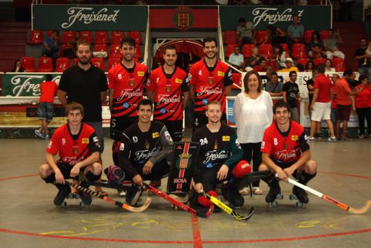 L'equip de Nacional Catalana del Noia Freixenet. Eix