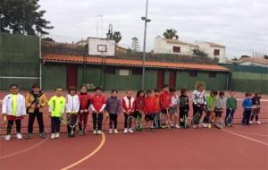 L'equip de Super Tennis 1 del CST Cunit 