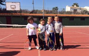 L'equip de Super Tennis 1 del CST Cunit 