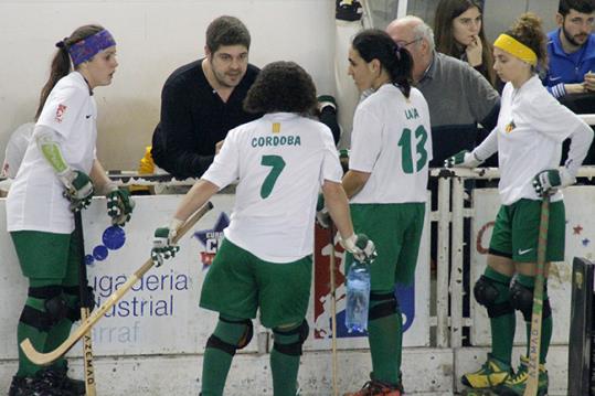 L'equip d'OK lliga s'enfrontarà al Voltregà aquest dissabte. Joan Maria Gibert