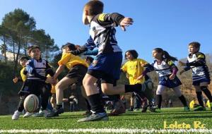 Les escoles de rugbi omplen Olivella. Loleta RC