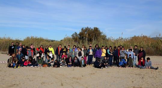 Les escoles i els instituts del Vendrell participen en la millora i recuperació de les Madrigueres. CEE Garbí