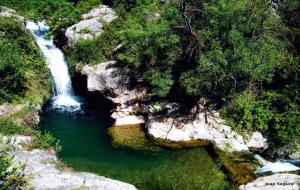 Les Fonts de les Dous, a la riera de Pontons 