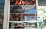 Les imatges del primer Concurs d'InstaCunit decoren l'estació de tren de Cunit. Ajuntament de Cunit