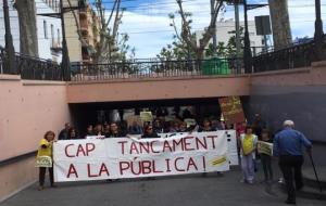 L'escola Arjau de Vilanova es mobilitza contra el tancament d'una de les dues línies de P3