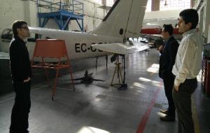 L’escola d'aeronàutica de Vilanova ratlla el 100% d’inserció laboral dels alumnes