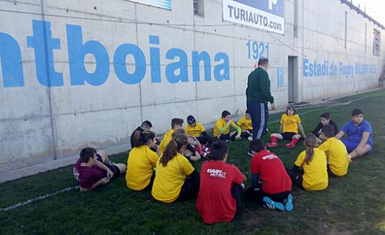 L’escola del rugbi Nova Olivella. Eix
