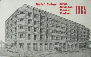 L'Hotel Subur, el primer edifici construït expressament per fer aquest servei, celebra els seus 100 anys