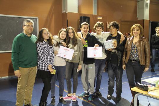 L'Institut de Baix-a-mar de Vilanova guanya la tercera edició de la Copa Cangur. Ajuntament de Vilanova