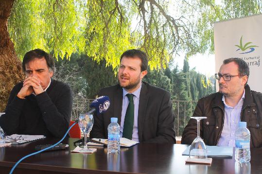 Lluís Giralt, Gerard Figueras i Juan Luis Ruíz. CC Garraf